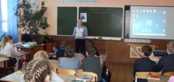 Урок мужества “Горячее сердце” в 4 “Б” и 4 “Г” классах