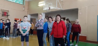 5 января “Веселые старты” родители и ученики 6 классов