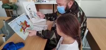 Юнармейские будни пикета «Росичи»